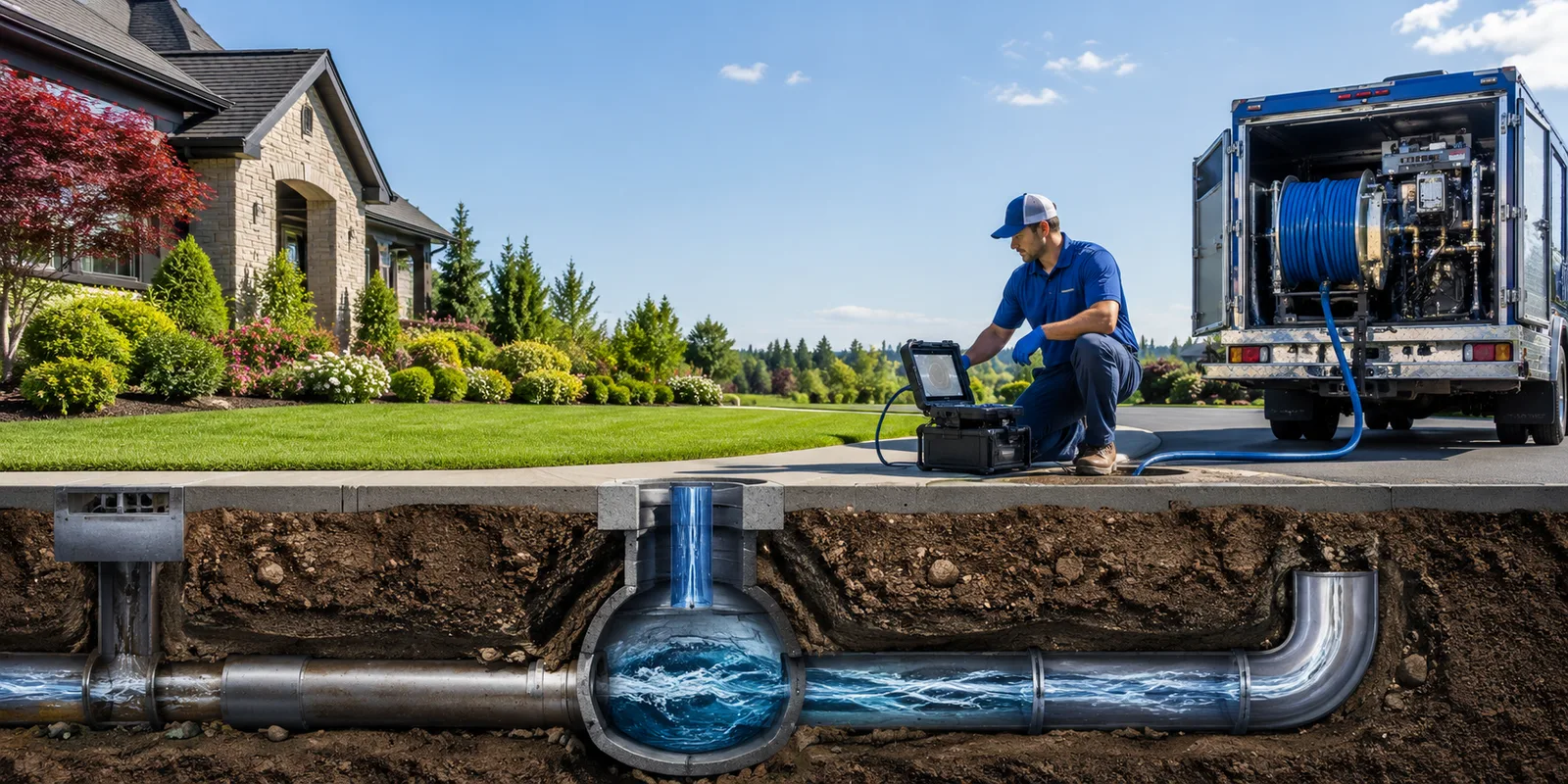 Drainage restoration information for De Graff, OH